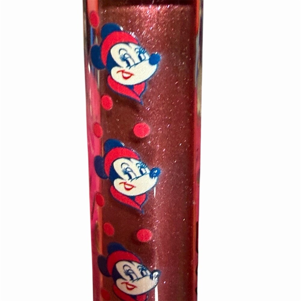 MAC x Disney Minnie Mouse Lipglass Lip Gloss in Dress Up Shimmer NIB - Picture 4 of 15